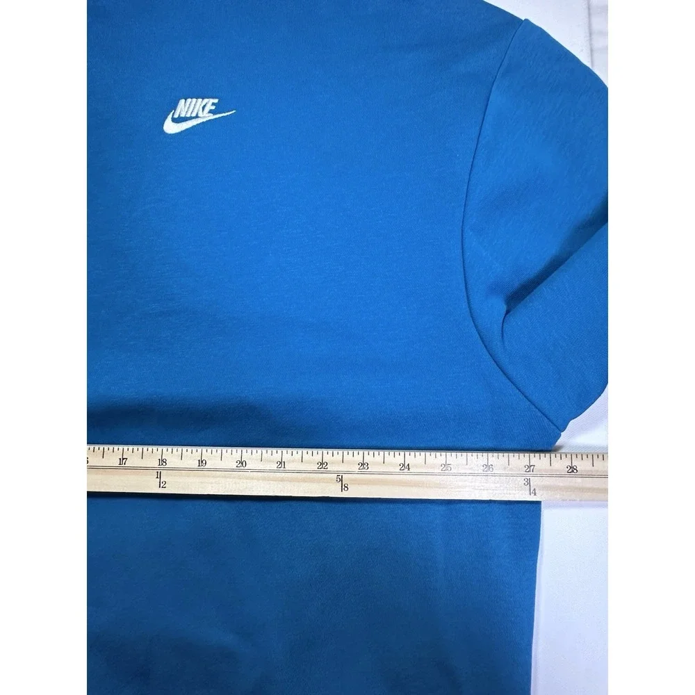 Nike *NEW* Women XL Sportswear Club Fleece‎ Loose Crewneck Sweatshirt Green Teal